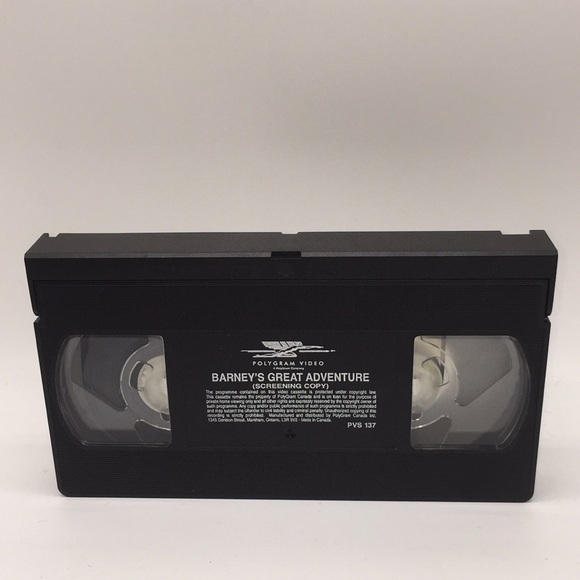 Barney’s Great Adventure VHS Video Screening Copy - Picture 5 of 11